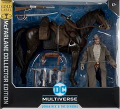 DC Multiverse -Jonah Hex & The General (All-Star Western) Collector 2pk Action Figure Set (Gold Label)